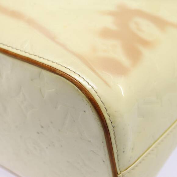 LOUIS VUITTON Monogram Vernis Houston Hand Bag Perle M91342 - Picture 16 of 16